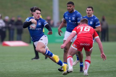 Tex Hoy #1 of Hull FC during the Rugby League Pre Season match Sheffield Eagles vs Hull FC at Sheffield Olympic Legacy Park, Sheffield, United Kingdom, 22nd January 202
