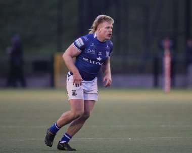 Brad Fash #13 of Hull FC during the Rugby League Pre Season match Sheffield Eagles vs Hull FC at Sheffield Olympic Legacy Park, Sheffield, United Kingdom, 22nd January 202
