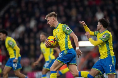 Sam Surridge #16 of Nottingham Forest scores an equaliser late on during the Premier League match Bournemouth vs Nottingham Forest at Vitality Stadium, Bournemouth, United Kingdom, 21st January 202