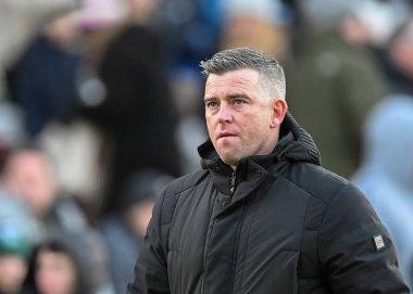 Plymouth Argyle Manager Steven Schumacher  looks dejected at half time during the Sky Bet League 1 match Plymouth Argyle vs Cheltenham Town at Home Park, Plymouth, United Kingdom, 21st January 202