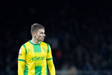 Conor Townsend #3 of West Bromwich Albion during the Sky Bet Championship match Burnley vs West Bromwich Albion at Turf Moor, Burnley, United Kingdom, 20th January 202