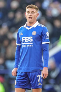Harvey Barnes #7 of Leicester City during the Premier League match Leicester City vs Brighton and Hove Albion at King Power Stadium, Leicester, United Kingdom, 21st January 202