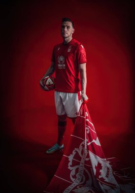 Nottingham Forest sign Chris Woods, The striker joins on loan for the remainder of the season with a conditional obligation to become a permanent deal until the summer of 2024; City Ground, Nottingham, United Kingdom, 20th January 202