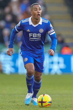 Youri Tielemans #8 of Leicester City during the Premier League match Leicester City vs Brighton and Hove Albion at King Power Stadium, Leicester, United Kingdom, 21st January 202