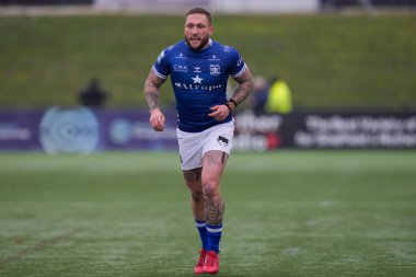 Josh Griffin #23 of Hull FC during the Rugby League Pre Season match Sheffield Eagles vs Hull FC at Sheffield Olympic Legacy Park, Sheffield, United Kingdom, 22nd January 202