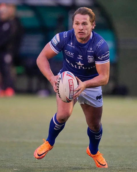 Brad Dwyer #33 of Hull FC , Brad Dwyerduring the Rugby League Pre Season match Sheffield Eagles vs Hull FC at Sheffield Olympic Legacy Park, Sheffield, United Kingdom, 22nd January 202