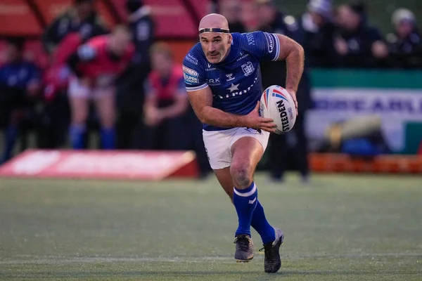 Danny Houghton #9 of Hull FC during the Rugby League Pre Season match Sheffield Eagles vs Hull FC at Sheffield Olympic Legacy Park, Sheffield, United Kingdom, 22nd January 2023