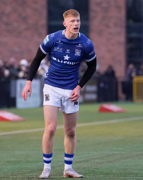 Harvey Barron #26 of Hull FC during the Rugby League Pre Season match Sheffield Eagles vs Hull FC at Sheffield Olympic Legacy Park, Sheffield, United Kingdom, 22nd January 202