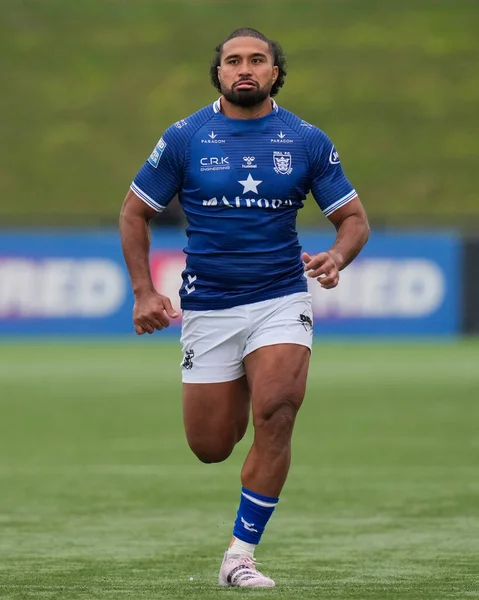 Chris Satae #10 of Hull FC during the Rugby League Pre Season match Sheffield Eagles vs Hull FC at Sheffield Olympic Legacy Park, Sheffield, United Kingdom, 22nd January 202