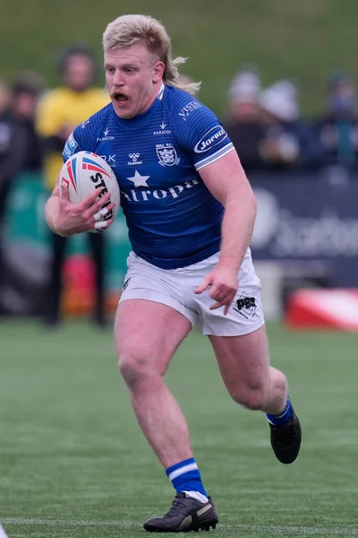 Brad Fash #13 of Hull FC during the Rugby League Pre Season match Sheffield Eagles vs Hull FC at Sheffield Olympic Legacy Park, Sheffield, United Kingdom, 22nd January 202