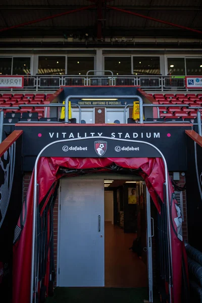 A general view of the Vitality Stadium before the Premier League match Bournemouth vs Nottingham Forest at Vitality Stadium, Bournemouth, United Kingdom, 21st January 202