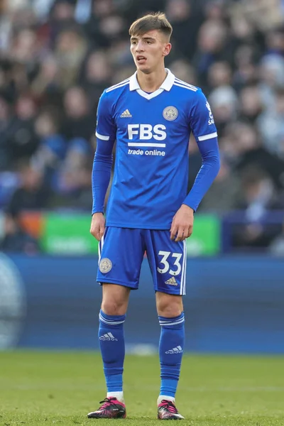 Luke Thomas #33 of Leicester City during the Premier League match Leicester City vs Brighton and Hove Albion at King Power Stadium, Leicester, United Kingdom, 21st January 202