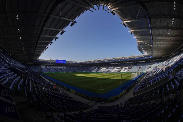 A general view of the King Power Stadium ahead of the Premier League match Leicester City vs Brighton and Hove Albion at King Power Stadium, Leicester, United Kingdom, 21st January 202