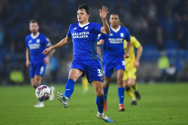 Perry Ng #38 of Cardiff City  during the Sky Bet Championship match Cardiff City vs Millwall at Cardiff City Stadium, Cardiff, United Kingdom, 21st January 202