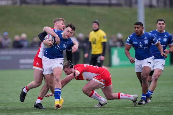 Tex Hoy #1 of Hull FC during the Rugby League Pre Season match Sheffield Eagles vs Hull FC at Sheffield Olympic Legacy Park, Sheffield, United Kingdom, 22nd January 202