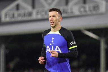 Ivan Perii #14 of Tottenham Hotspur during the Premier League match Fulham vs Tottenham Hotspur at Craven Cottage, London, United Kingdom, 23rd January 2023