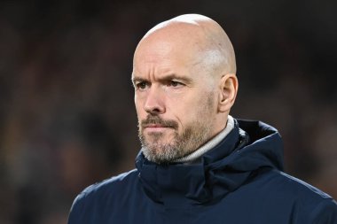 Erik ten Hag manager of Manchester United before the Carabao Cup Semi-Finals match Nottingham Forest vs Manchester United at City Ground, Nottingham, United Kingdom, 25th January 202
