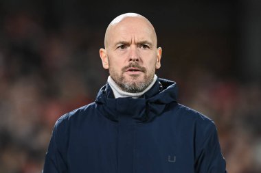 Erik ten Hag manager of Manchester United before the Carabao Cup Semi-Finals match Nottingham Forest vs Manchester United at City Ground, Nottingham, United Kingdom, 25th January 202