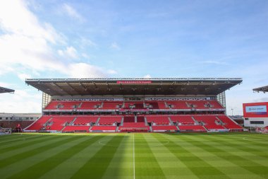 General view inside of the Bet365 Stadium, home of Stoke City ahead of the Emirates FA Cup fourth round match Stoke City vs Stevenage at Bet365 Stadium, Stoke-on-Trent, United Kingdom, 29th January 202