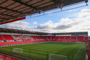 General view inside of the Bet365 Stadium, home of Stoke City ahead of the Emirates FA Cup fourth round match Stoke City vs Stevenage at Bet365 Stadium, Stoke-on-Trent, United Kingdom, 29th January 202