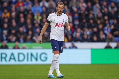 Harry Kane #10 of Tottenham Hotspur during the Premier League match Leicester City vs Tottenham Hotspur at King Power Stadium, Leicester, United Kingdom, 11th February 202