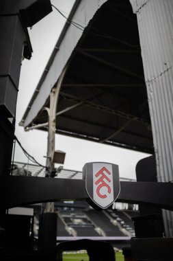 A general view of Craven Cottage before the Premier League match Fulham vs Nottingham Forest at Craven Cottage, London, United Kingdom, 11th February 202
