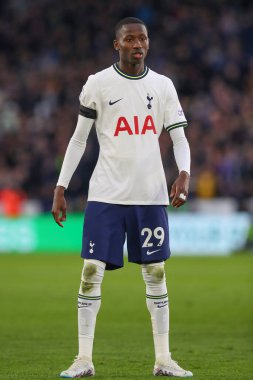 Pape Matar Sarr #29 of Tottenham Hotspur during the Premier League match Leicester City vs Tottenham Hotspur at King Power Stadium, Leicester, United Kingdom, 11th February 202