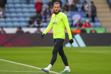Harry Kane #10 of Tottenham Hotspur during the Premier League match Leicester City vs Tottenham Hotspur at King Power Stadium, Leicester, United Kingdom, 11th February 202