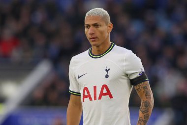 Richarlison #9 of Tottenham Hotspur during the Premier League match Leicester City vs Tottenham Hotspur at King Power Stadium, Leicester, United Kingdom, 11th February 202