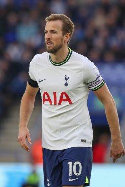 Harry Kane #10 of Tottenham Hotspur during the Premier League match Leicester City vs Tottenham Hotspur at King Power Stadium, Leicester, United Kingdom, 11th February 202