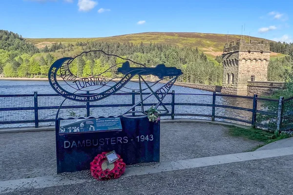 Dambusters Yıldönümünde Derwent Barajı Ndaki Anma Töreni Mayıs 2023 Dambusters — Stok fotoğraf