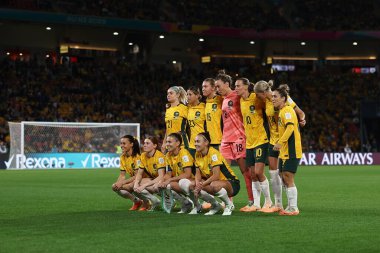 Avustralya Bayanlar Dünya Kupası 2023 B Grubu 'nda Avustralya Bayanlar - Nijeryalı Kadınlar Suncorp Stadyumu, Brisbane, Avustralya, 27 Temmuz 2023