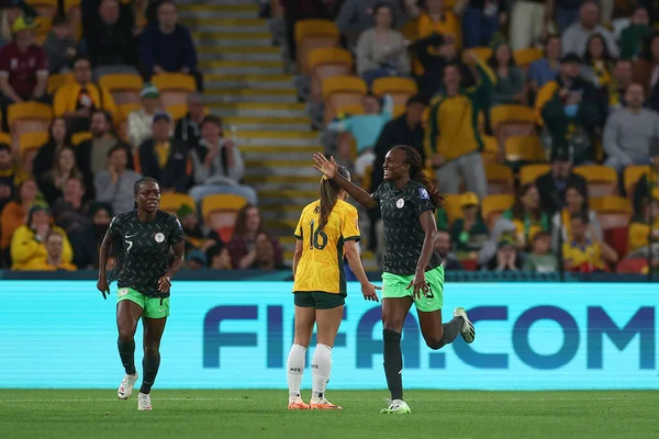 Oluwatosin Demehin Nigeria Celebrates Her Goal Make Fifa Women World — Stock Photo, Image