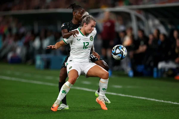 Lily Agg Ireland Uchenna Kanu Nigeria Compete Ball Fifa Women — Stock Photo, Image