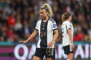 Almanya 'nın Lena Lattwein # 14' ü FIFA Kadınlar Dünya Kupası 2023 Grup H maçı sırasında Güney Kore - Almanya Suncorp Stadyumu, Brisbane, Avustralya, 3 Ağustos 2023