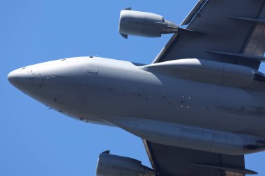 Kraliyet Avustralya Hava Kuvvetleri diğer adıyla RAAF uygulaması Brisbane, Brisbane, Avustralya üzerinde 1 Eylül 2023