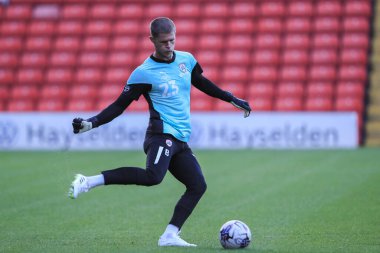 Ben Killip # 23 Barnsley maç öncesi ısınma oturumunda EFL Kupası maçında Barnsley, Manchester City U21 'e karşı Oakwell, Barnsley, İngiltere, 26 Eylül 2023