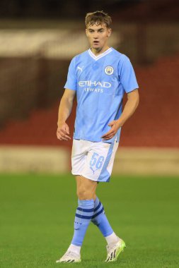 Jacob Wright # 56 Manchester City U21 EFL Kupası maçında Barnsley Manchester City U21 'e karşı Oakwell, Barnsley, Birleşik Krallık, 26 Eylül 2023