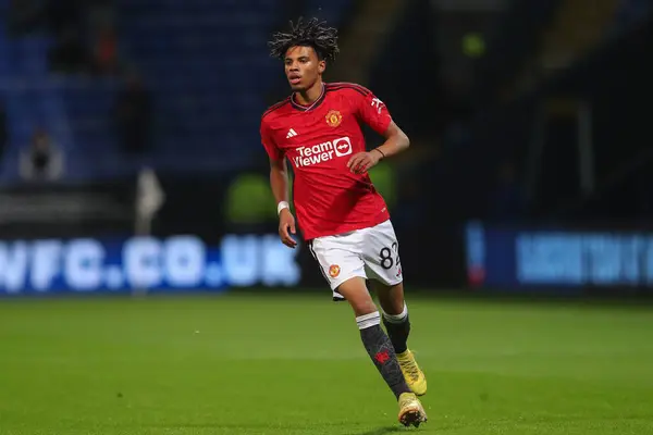 Ethan Williams Manchester United Efl Trophy Match Bolton Wanderers Manchester — Stock Photo, Image