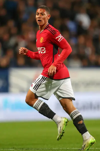 Mateo Meja Del Manchester United Durante Partido Trofeo Efl Bolton — Foto de Stock