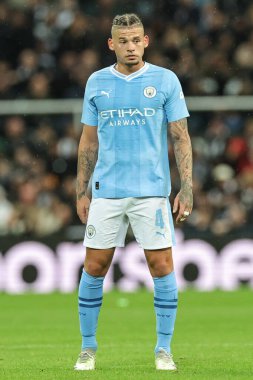 Manchester City 'den Kalvin Phillips # 4 Carabao Kupası üçüncü tur karşılaşmasında Newcastle United Manchester City' ye karşı St. James 's Park, Newcastle, Birleşik Krallık, 27 Eylül 202