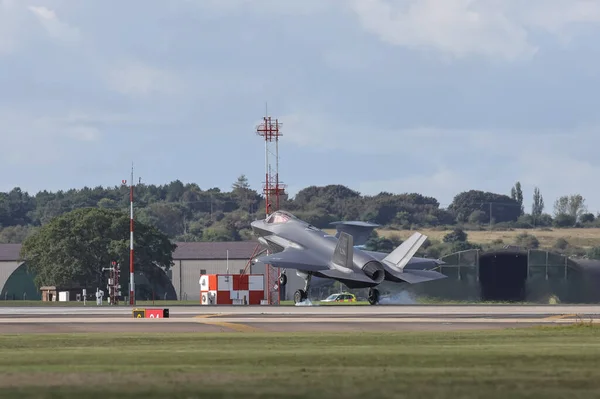 Usaf Lockheed Martin Lightning Lands Raf Lakenheath Lakenheath United Kingdom — Stock Photo, Image