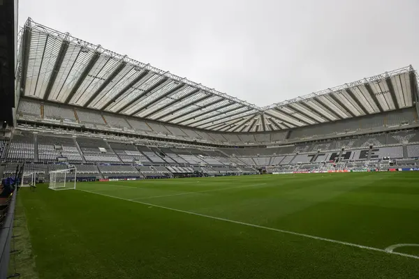 UEFA Şampiyonlar Ligi maçı sırasında St. James 's Park' ın genel bir görüntüsü Newcastle United ile Borussia Dortmund 'a karşı St. James' s Park, Newcastle, İngiltere, 25 Ekim 2023