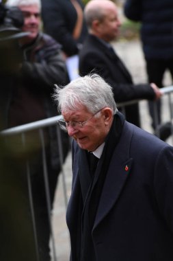 Sör Alex Ferguson 13 Kasım 2023 'te Manchester Katedrali' nde Sör Bobby Charltons 'ın cenazesine katıldı.