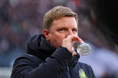 Newcastle United teknik direktörü Eddie Howe Premier League maçında Newcastle United Chelsea 'ye karşı St. James' s Park, Newcastle, İngiltere, 25 Kasım 2023