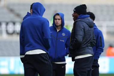Mykhailo Mudryk # 10 numara Chelsea Premier Lig karşılaşmasında Newcastle United Chelsea 'ye karşı St. James' s Park, Newcastle, İngiltere, 25 Kasım 2023