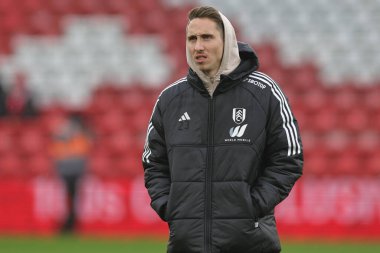 Fulham 'dan Steven Benda 3 Aralık 2023' te Liverpool, Liverpool 'a karşı Fulham Premier Lig maçı öncesinde geldi.