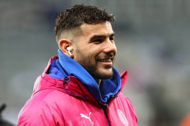AC Milan 'ın 42 numarası Alessandro Florenzi, UEFA Şampiyonlar Ligi maçı sırasında St.James' s Park, Newcastle, İngiltere 'de oynanan Newcastle United - AC Milan maçına geldi.