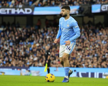 Manchester City 'nin Manchester City' ye karşı Crystal Palace maçında 16 Aralık 202 'de Etihad Stadyumu, Manchester' da oynanan 24.