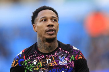 Kristal Saray 'dan Nathaniel Clyne # 17 Premier Lig karşılaşması öncesinde Manchester City - Etihad Stadyumu, Manchester, İngiltere' deki Crystal Palace maçında 16 Aralık 202